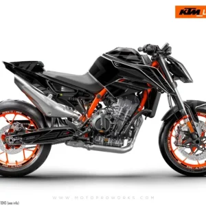 KTM 890 Duke R DEKOR - "Rasorblade" (Stealth)