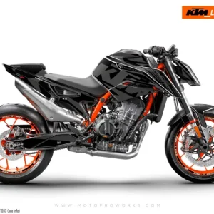 KTM 890 Duke R DEKOR - "Torque" (Sort)