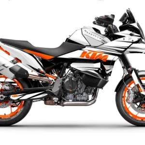 KTM 890 SMT DEKOR - "Edge" (Hvid)