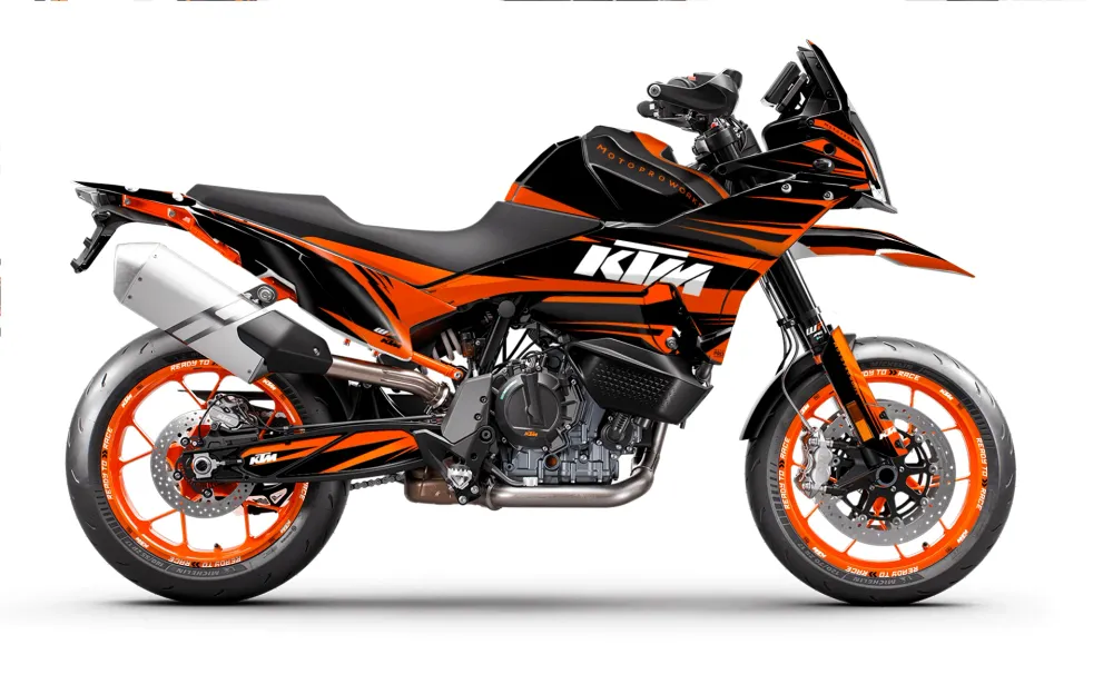 KTM 890 SMT DEKOR - "Edge" (Orange)