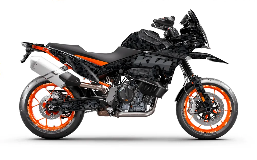 KTM 890 SMT DEKOR - "Polyatomic" (Stealth)