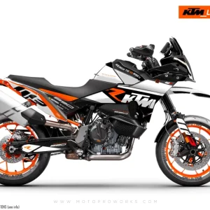 KTM 890 SMT DEKOR - "RR-Tech" (Hvid)