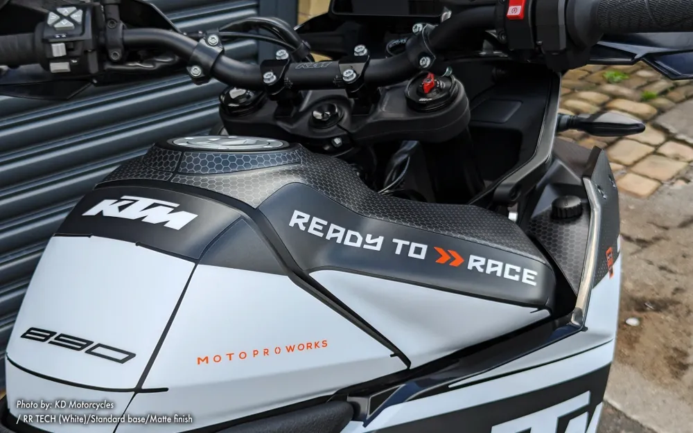 KTM 890 SMT DEKOR - "RR-Tech" (Hvid)