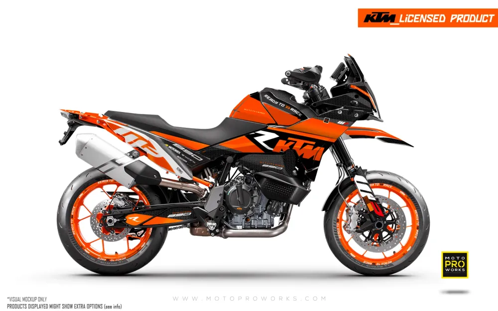 KTM 890 SMT DEKOR - "RR-Tech" (Orange)