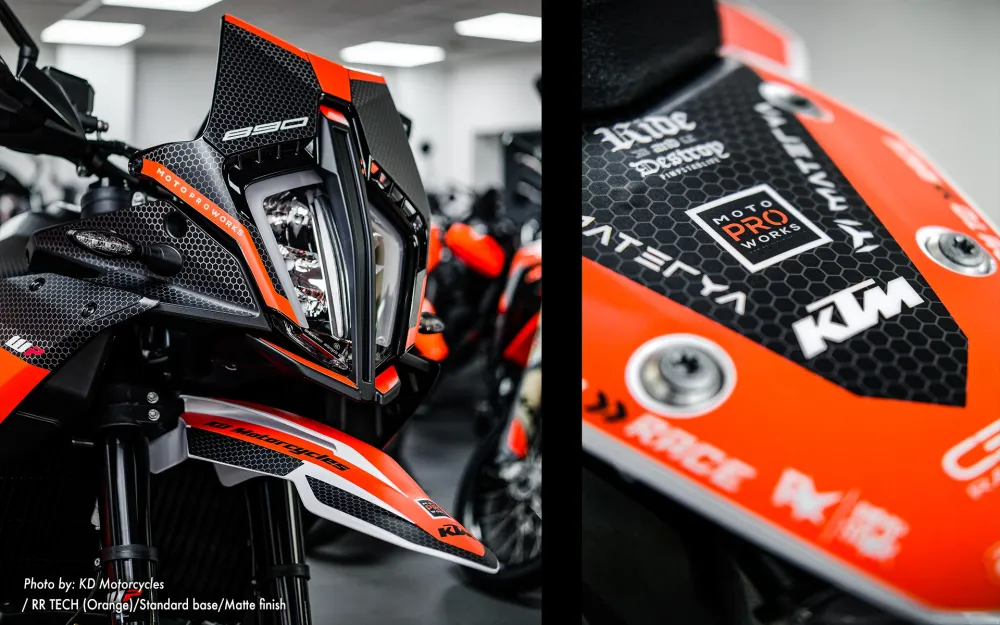 KTM 890 SMT DEKOR - "RR-Tech" (Orange)