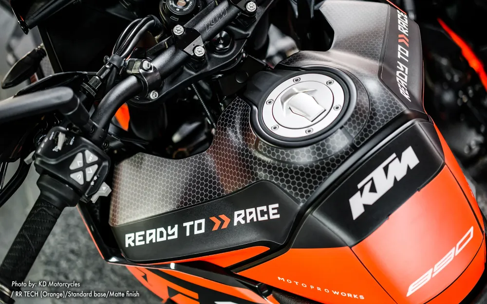 KTM 890 SMT DEKOR - "RR-Tech" (Orange)