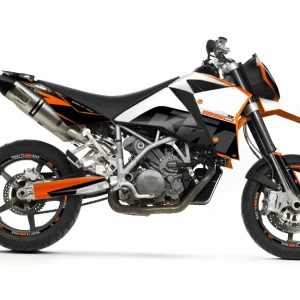 KTM 950 SM / SMR DEKOR - "Torque" (Hvid/Sort/Orange)