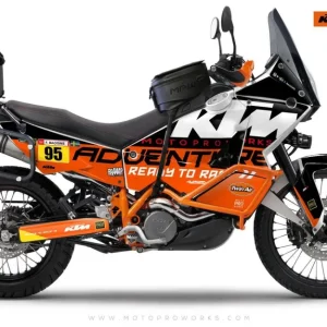 KTM 950/990 Adventure DEKOR - "WAYPOINTER" (midnight)
