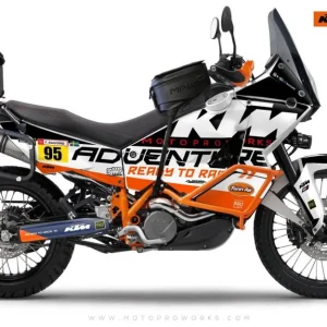 KTM 950/990 Adventure DEKOR - "WAYPOINTER" (night)