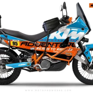 KTM 950/990 Adventure DEKOR - "WAYPOINTER" (ocean)