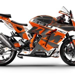 KTM 990 RC R DEKOR - "Torque" (Hvid/Orange)