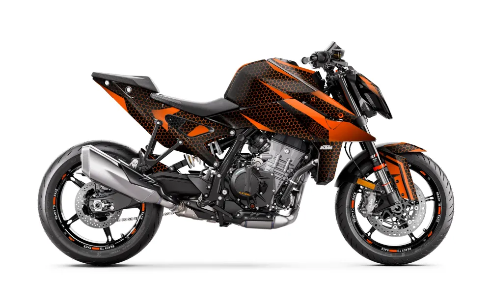 KTM 990 Duke DEKOR - "Arcane" (Orange)