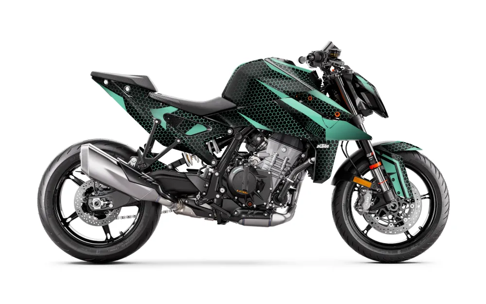 KTM 990 Duke DEKOR - "Arcane" (Turkis)