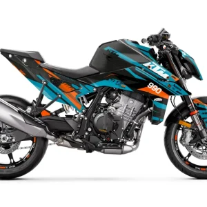 KTM 990 Duke DEKOR - "Nebula" (Blå)
