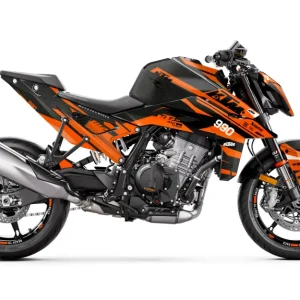 KTM 990 Duke DEKOR - "Nebula" (Orange)