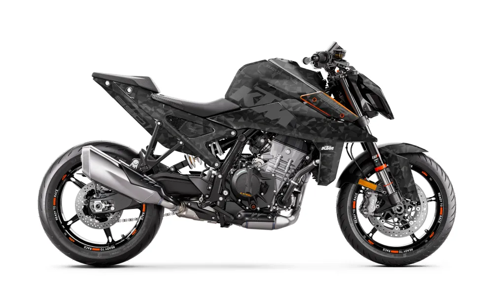 KTM 990 Duke DEKOR - "Polyatomic" (Stealth)