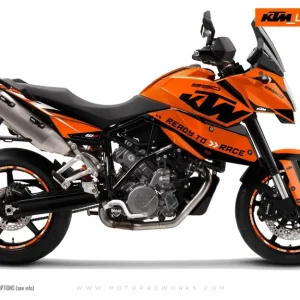 KTM 990 SM / SMR / SMT DEKOR - "Torque" (Orange)