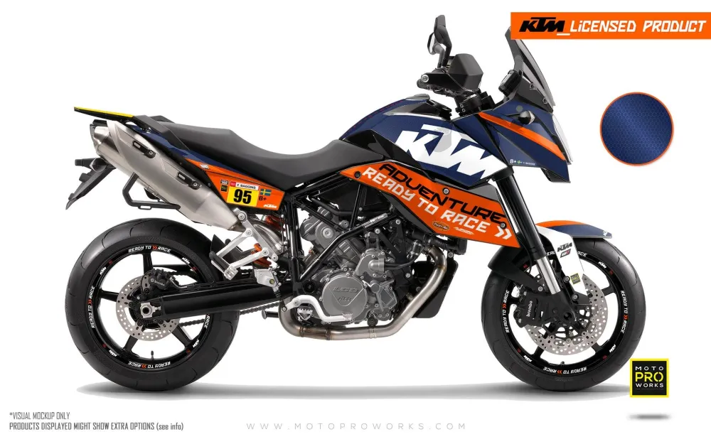 KTM 990 SM / SMR / SMT DEKOR - "Waypointer" (Dawn/Honeycomb)