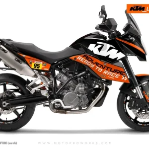 KTM 990 SM / SMR / SMT DEKOR - "Waypointer" (Midnight)