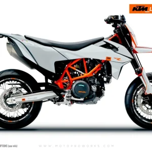 KTM DEKOR - 690 SMC-R "Carera" (Grå)