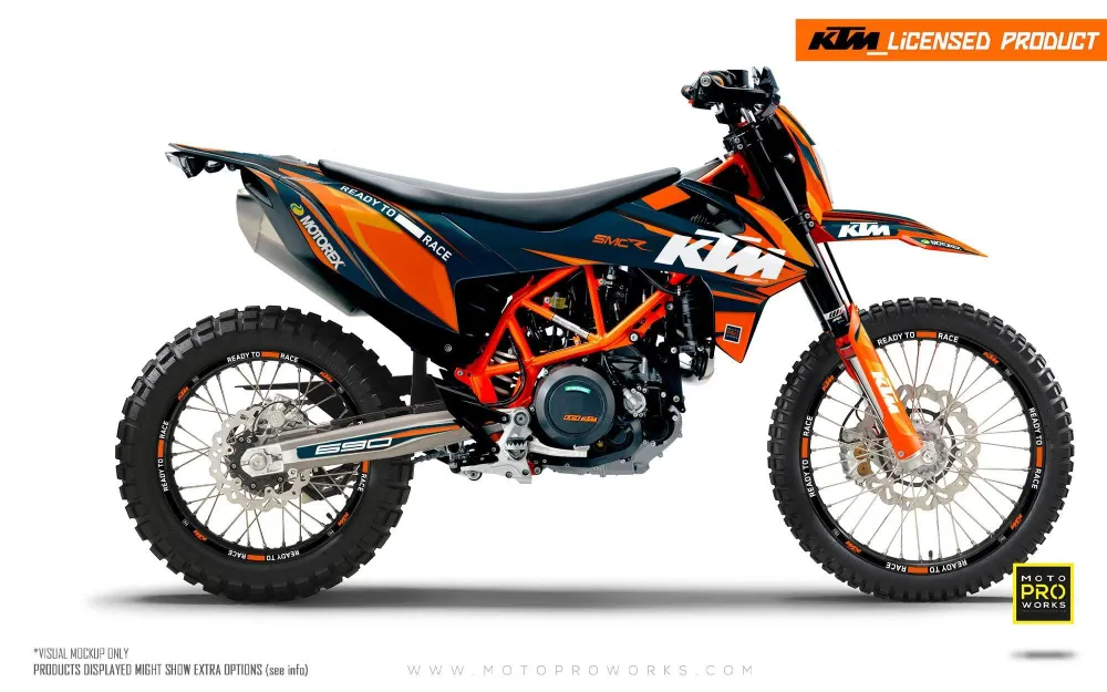 KTM DEKOR - 690 SMC-R "Colibri" (Orange)
