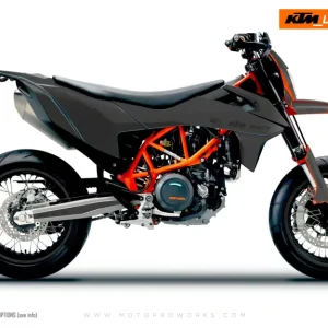 KTM DEKOR - 690 SMC-R "Fade" (Grå)