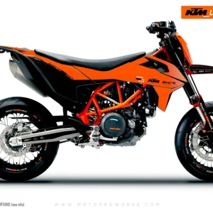 KTM DEKOR - 690 SMC-R "Fade" (Orange)