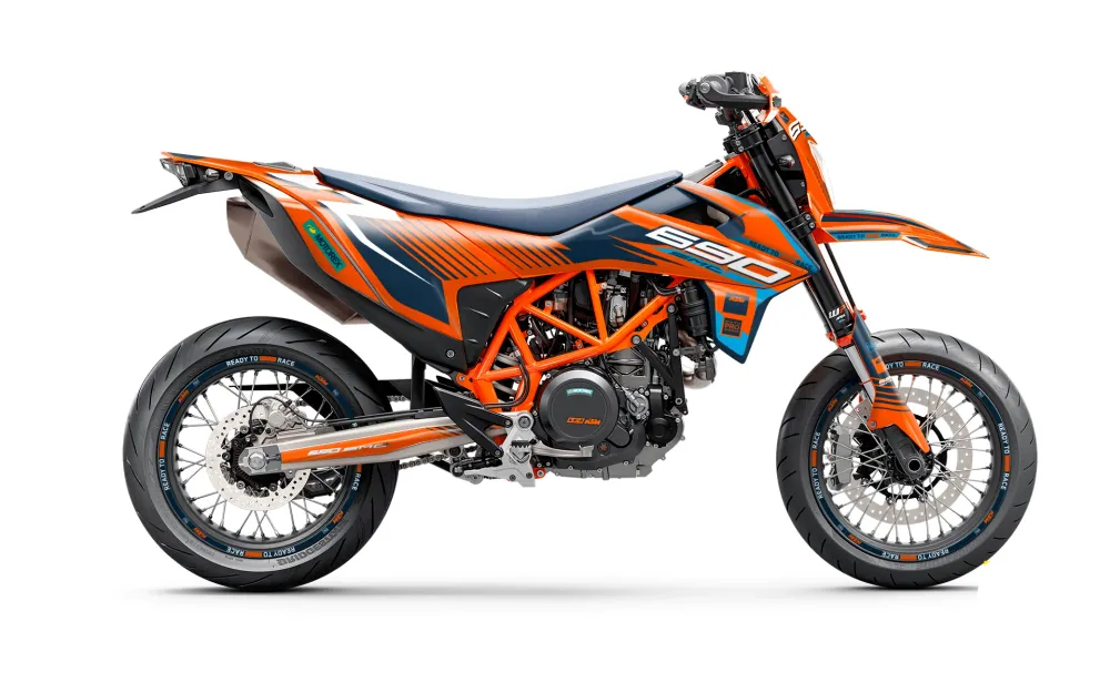 KTM DEKOR - 690 SMC-R "Fuel" (Orange/Blå)