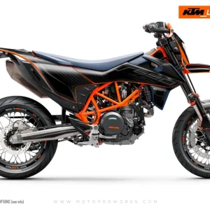 KTM DEKOR - 690 SMC-R "Fuel" (Sort)