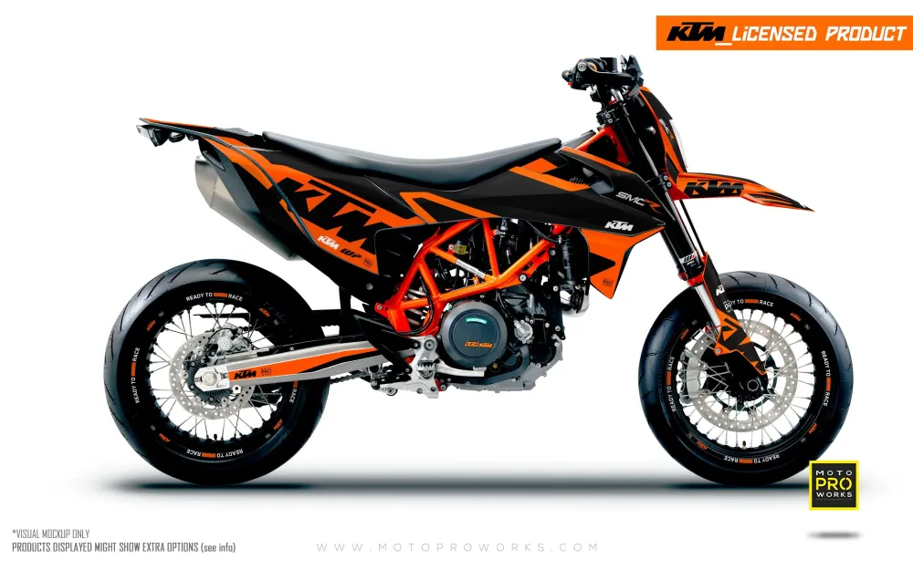 KTM DEKOR - 690 SMC-R "Mounty" (Black/Orange)