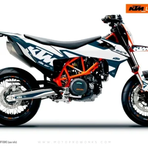 KTM DEKOR - 690 SMC-R "Mounty" (Blue/White)