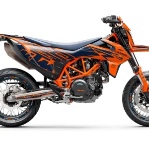KTM DEKOR - 690 SMC-R "Quickshift" (Orange/Blå)