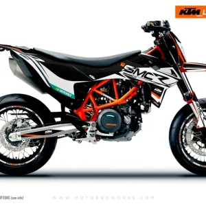 KTM DEKOR - 690 SMC-R "Racer" (Sort)