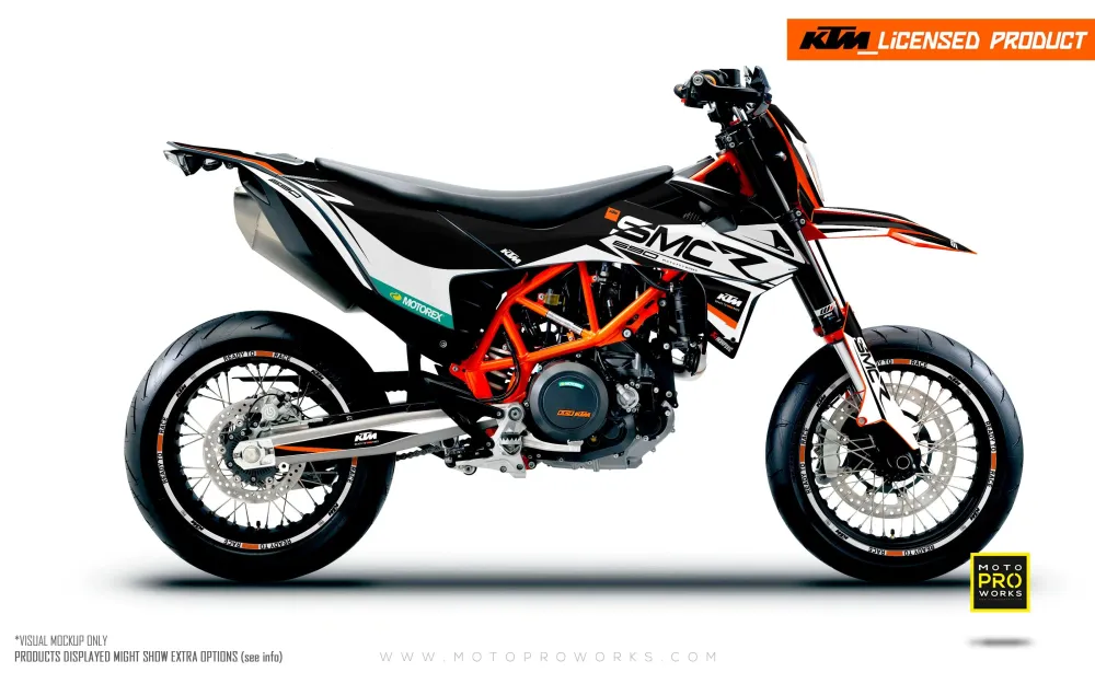 KTM DEKOR - 690 SMC-R "Racer" (Sort)