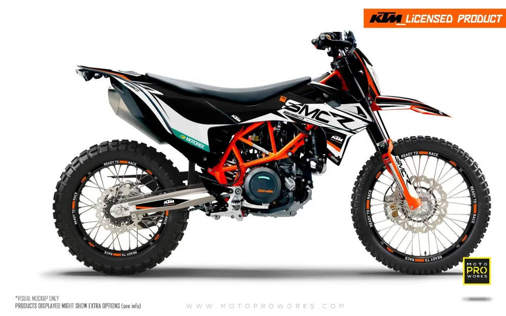 KTM DEKOR - 690 SMC-R "Racer" (Sort)