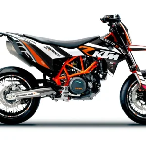 KTM DEKOR - 690 SMC-R "RR-Tech" (Hvid)
