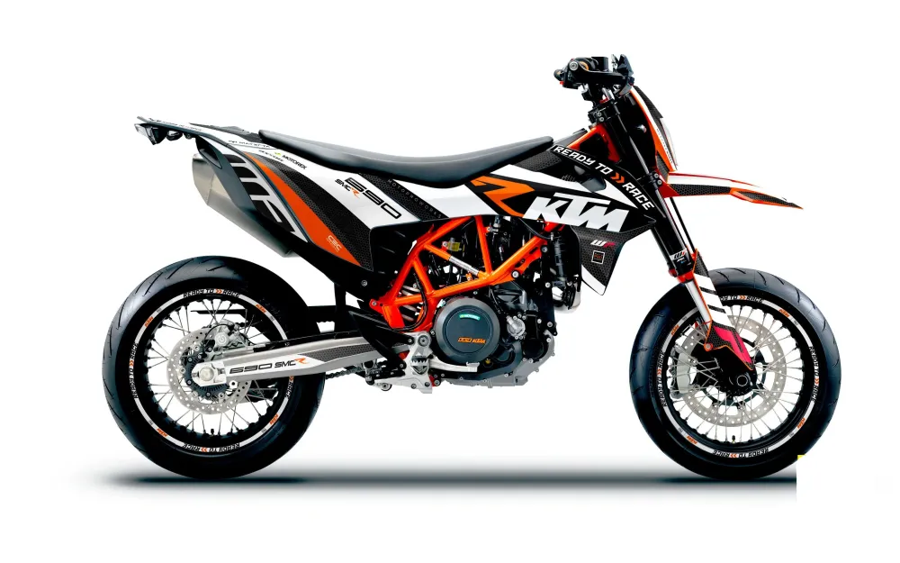 KTM DEKOR - 690 SMC-R "RR-Tech" (Hvid)