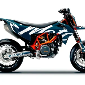 KTM DEKOR - 690 SMC-R "Script" (Blå)