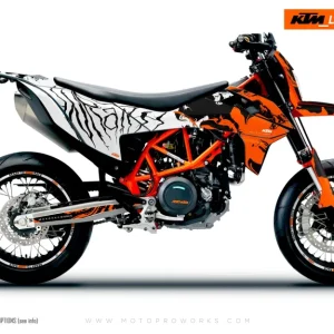 KTM DEKOR - 690 SMC-R "Wraith" (Orange)
