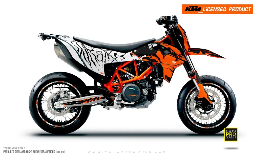 KTM DEKOR - 690 SMC-R "Wraith" (Orange)