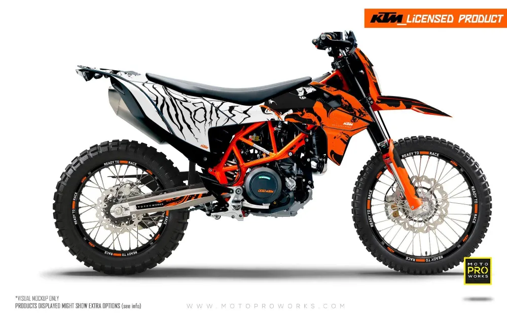 KTM DEKOR - 690 SMC-R "Wraith" (Orange)