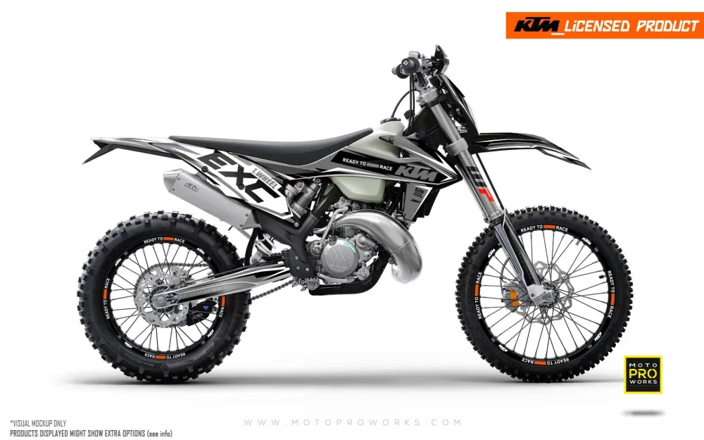 KTM DEKOR - EXC/SX "Jet" (Grå)