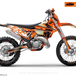 KTM DEKOR - EXC/SX "Jet" (Sort/Orange)