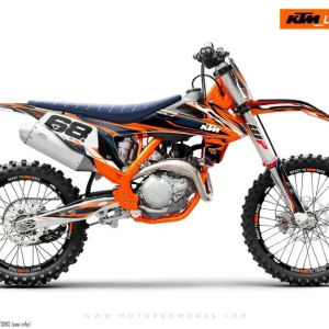KTM DEKOR - EXC/SX "Ripple" (Orange)