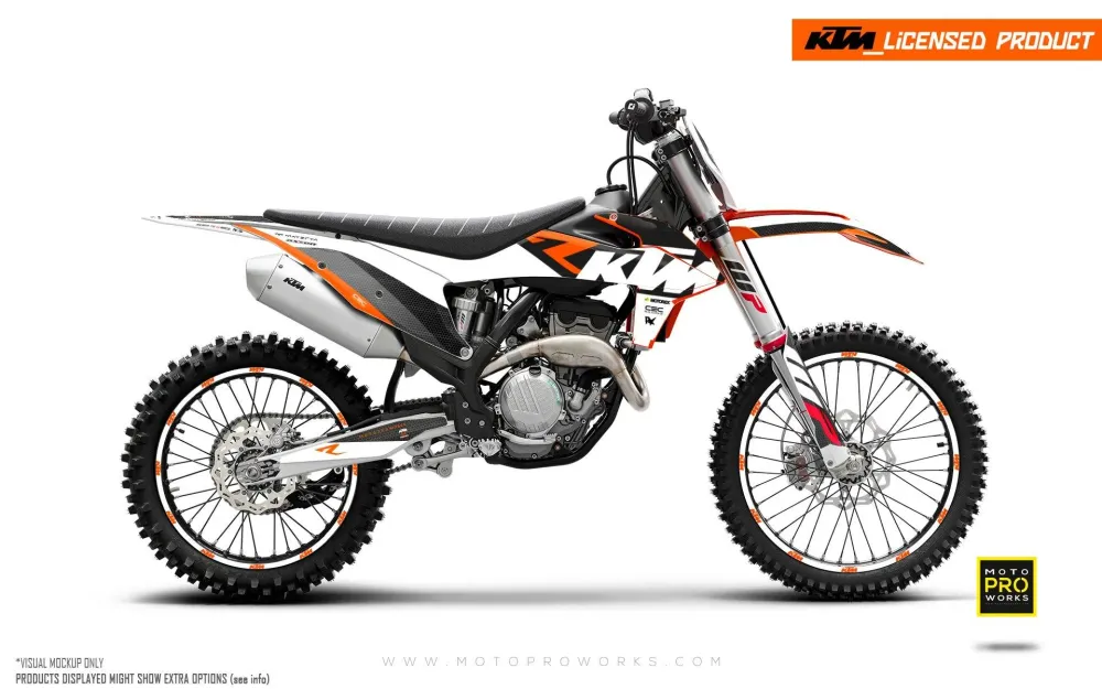 KTM DEKOR - EXC/SX "RR-Tech" (White)