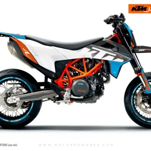 KTM DEKOR - "Ghost" (Blå/Orange)