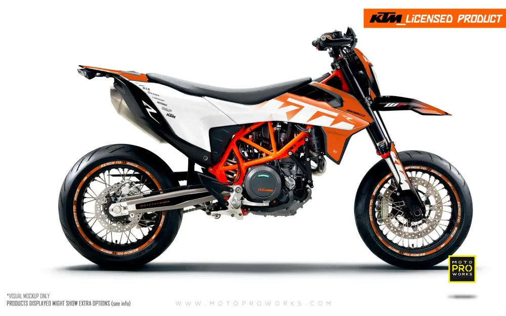 KTM DEKOR - "Ghost" (Orange)