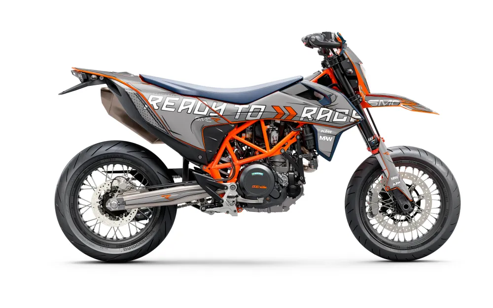 KTM ENDURO DEKOR - "Ready2Race-Trace" (Grå)