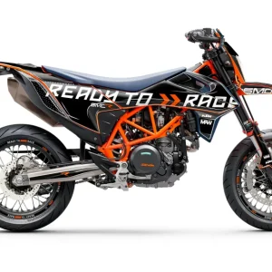 KTM ENDURO DEKOR - "Ready2Race-Trace" (Sort)