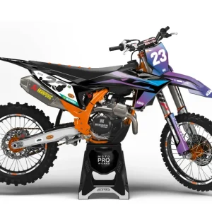 KTM EXC / EXC-F DEKOR - "OnTrack" (Sort/Gradient)